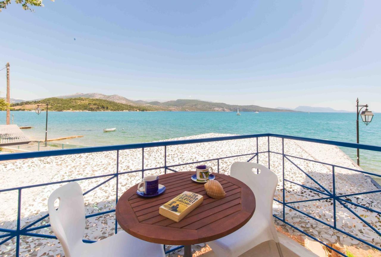 Salty Breeze Beachfront By Lefkadastay Ligia Exterior foto