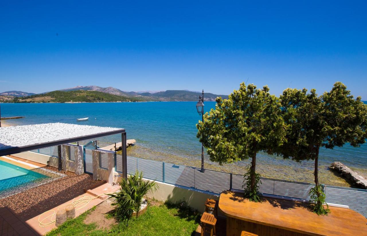 Salty Breeze Beachfront By Lefkadastay Ligia Exterior foto